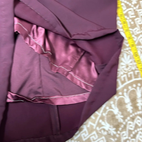 Katherine Kelly Lined Sleeveless Dress Deep wine color - Picture 8 of 9